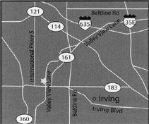 Map to Trinity Technical Group, Inc.